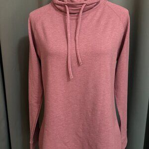 32° Heat Mauve Cowl Neck Pullover Sweatshirt Women’s Small Soft Stretch Top